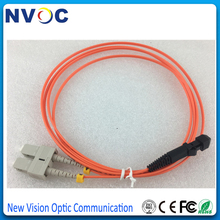 Cable de parche de fibra óptica multimodo, 62,5/125 MM, dúplex, 2 metros, chaqueta de PVC, MTRJ-SC/UPC 2024 - compra barato