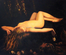 Pintura al óleo de Lord fredic, lienzo pintado a mano, reproducción de arte desnudo, alta calidad para dormir 2024 - compra barato