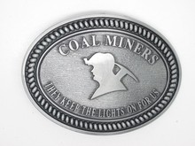 Coal Miners Belt Buckle They Keep The Lights On For Us 2024 - buy cheap