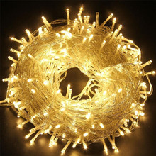 50M 400 Fairy LED String Light Outdoor Waterproof AC220V Chirstmas String Garland For Xmas Wedding Christmas Party Holiday 2024 - buy cheap