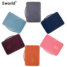 Eworld Fashion Multifunctional Travel Waterproof Storage Organizer Bags Portable Type Shirt Tie Finishing Package Clothes Case 2024 - buy cheap