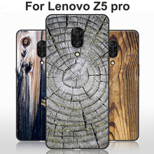 6.39" For Lenovo Z5 pro Case wood stone style soft Silicon cases For Lenovo Z5pro L78031 Cover LenovoZ5 pro back Shell coque 2024 - buy cheap