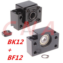 Juego de husillo de bolas BK12 BF12 para SFU1605, soporte de husillo de bolas CNC BK/BF12, 1 ud. 2024 - compra barato