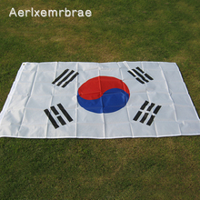 free shipping aerxemrbrae flag  90 x150cm South Korea Korean Flag Banner Flags High Quality Polyester Fabrics 2024 - buy cheap