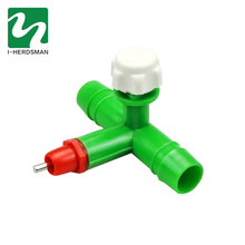 20 Pcs Chicken Nipple Automatic Chicken Water Poultry Nipple Drinker Chicken Drinkers Farm Animal Watering Dispenser Equip Tool 2024 - buy cheap