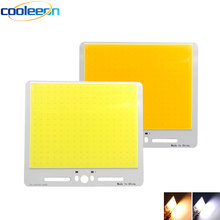 Cooleeon-lâmpada led cob, 135x120mm, 12v, 50w, ultra brilhante, para iluminação veicular, área interna e externa, faça você mesmo, chip cob 12v 2024 - compre barato