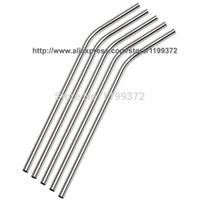 DHL Freeshipping 200pcs Stainless Steel Straw Steel Drinking Straws 8.5" 10g Reusable ECO Metal Drinking Bar Drinks Party Stag 2024 - buy cheap