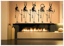 Large Egyptian Gods Wall Stikcer Decor Art Vinyl Sticker Living Room Mural Decal Sofa Background Decor Wall Decals Bedroom LA285 2024 - buy cheap