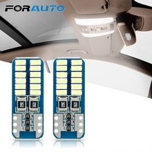 FORAUTO 1 Pair T10 3014 24SMD Car Clearance Light License Plate Light Signal Lamps White/Crystal Blue Car-styling 2024 - buy cheap