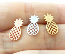Daisies 10pairs/lot--New Fashion Designed Lovely Pineapple Stud Earrings for Women Party Statement Jewelry Women Accessories 2024 - buy cheap