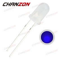 100pcs LED Diode 5mm Blue Diffused Through Hole Round Light Emitting Diode 20mA LED Lamp 5 mm Wide Angle Electronics Components 2024 - buy cheap