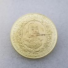 Medalla de Oro (latón) de Alemania, copia de moneda, 1632, envío gratis 2024 - compra barato
