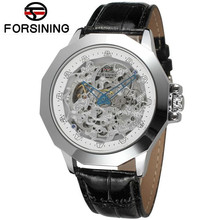 New 2017 Forsining Montre Homme Men's Hollow Out Auto Mechanical Watch Wristwatch  Gift Free Ship 2024 - buy cheap