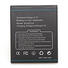 New B-DG310 phone battery For DOOGEE DG310 BDG310 2000mAh High Quality Phone Rechargeable Batteries 2024 - buy cheap