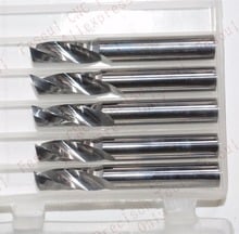 5mm*17mm,5pcs,Free shipping 1 Flute End Mill,CNC machine milling Cutter,Solid carbide woodworking tool,PVC,MDF,Acrylic,wood 2024 - buy cheap