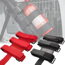 1PC Fire Extinguisher Car Trunk Belts Storage Bag Magic Tapes Fixing Bandage Bracket Stickers Straps Fastener Car Accessories 2024 - buy cheap