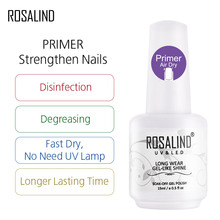 ROSALIND-Juego de geles para manicura, Base de esmalte de Gel semipermanente para todas las uñas, capa superior 2024 - compra barato