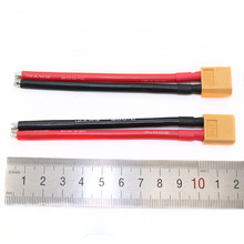 2Pcs /Lot XT60 male Connector in 12AWG Soft Silicone Wire Cable for RC Lipo Battery 2024 - buy cheap