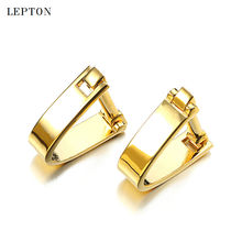 Lepton Novelty D Cufflinks Korean fashion Space shuttle Cuff links for Mens Wedding Groom Shirt Suit Cufflink Relojes gemelos 2024 - buy cheap