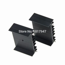 2pcs LOT 35x47x17mm Amplifier MOS Cooler Aluminum Extrusion Radiator Heatsink With Needle 2024 - buy cheap