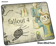 falloutd mousepad 26x21cm gaming mouse pad big gamer mat hot sales game computer desk padmouse keyboard High-end play mats 2024 - buy cheap