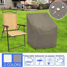 Waterproof Outdoor Patio Garden Chair Cover Furniture UV Protector Rain Dustproof Chair Patio Furniture Cover Protector 2024 - buy cheap