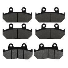 Motorcycle Front and Rear Brake Pads for Honda GL 1500 A Aspencade / Interstate 90-00 GL1500 Goldwing 98-00 VFR750F 86-87 2024 - buy cheap