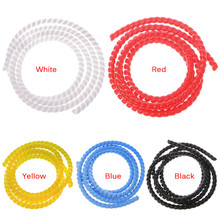 Spiral Wire Organizer Wrap Tube Flame Retardant Colorful Spiral Bands Diameter Cable Casing Cable Sleeves Winding Pipe 2024 - buy cheap