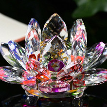 Figura de cristal de cisne de loto, ornamento de cristal de pisapapeles, colección de decoración Feng Shui, colección de decoración Feng Shui F20 2024 - compra barato