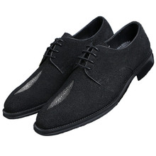 Мужские модельные туфли ручной работы, украшенные жемчугом, с зернистой поверхностью; обувь для выпускного вечера из натуральной кожи; Мужская Свадебная обувь для вечеринки 2024 - купить недорого