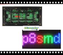 free shipping waterproof P8 outdoor Full Color high clear Led display Module (256*128mm) SMD3535 type with wide viewing angle 2024 - buy cheap