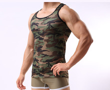 Free shipping!promotion brand tank top Tight shaping camouflage vest for men Army soldiers wear vest 2024 - buy cheap
