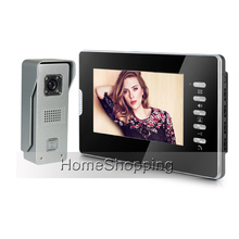 FREE SHIPPING NEW Wired 7" Color HD Video Intercom Door Phone Unlock System 1 Monitor 1 Night Vision Doorbell Camera In Stock 2024 - buy cheap