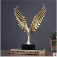 creative resin eagle figurines vintage eagle statue home decor crafts room decoration objects resin animal figurines ornament 2024 - buy cheap