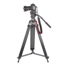 JieYang jy0606 jy-0606 Professional Tripod camera tripod/Video Tripod/Dslr VIDEO Tripod Fluid Head Damping for video 2024 - buy cheap