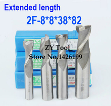 Free shipping 5pcs 8.0mm 2 Flute HSS & Extended Aluminium End Mill Cutter CNC Bit Milling Machinery tools Cutting tools. 2024 - buy cheap