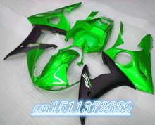 Dor-Fairing for  YZF-R6 03-05 YZF R6 03 04 05 YZFR6 R6 2003-2005 2003 2004 2005 green black D 2024 - buy cheap