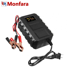 20AH-120AH Smart Car Motorcycle 12V 10A Sealed Lead-Acid AGM GEL Dry Battery Charger LCD Digital Display EU US AU UK Plug 100AH 2024 - buy cheap