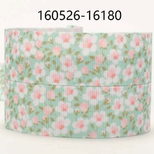 NEW sale 50 yards Japanese small rose flower pattern printed grosgrain ribbon DIY 2024 - buy cheap