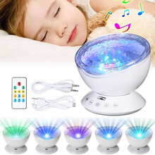 KHLITEC-Lámpara de luz LED de cielo estrellado para bebés y niños, Luminaria de cielo estrellado, Aurora, lámpara de ilusión nocturna, novedad 2024 - compra barato