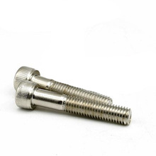 5pcs M4 12.9 level Hexagon socket head Knurled screw Allen bolt alloy steel heads cap screws stigma Nickel plating 30mm-70mm L 2024 - buy cheap