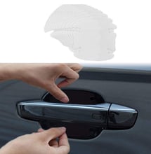 high quality Car door handle Protective film for peugeot 308 volvo s80 megan 2 v.w cc renault megane 4 lada vesta accessories 2024 - buy cheap