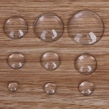 20-100 unids/lote de cabujones de cristal transparente para fabricación de joyas, collares, pendientes, 8/10/12/14/16/18/20/25/30mm 2024 - compra barato