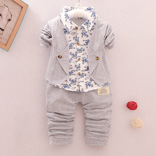 BibiCola spring autumn boys clothing sets boys formal party suits infant gentleman style outfits boys brand outerwear clothes 2024 - buy cheap