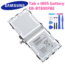 Samsung Original EB-BT800FBE Battery For Samsung GALAXY Tab S 10.5 T800 T801 T807 SM-T805c Replacement Tablet Battery 7900mAh 2024 - buy cheap