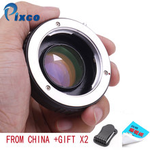 Pixco MD-M 4/3 VELOCIDAD DE Reductor Focal adaptador de lente compatible para Minolta MD lente traje para Micro cuatro tercios 4/3 Cámara 2024 - compra barato