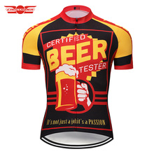 Crossrider 2022 Beer Cycling Jersey MTB Breathable Bicycle Clothing Bike Wear Clothes Mens Short Maillot Roupa Ropa De Ciclismo 2024 - buy cheap