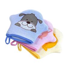 Cepillo de algodón para bebé, esponja de modelado de animales, Bola de toalla para frotar, 3 colores 2024 - compra barato