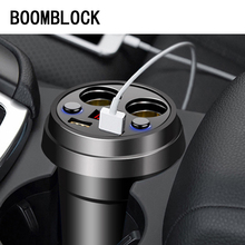 Автомобильное зарядное устройство BOOMBLOCK 3.1A USB для Audi A4 A3 A6 C6 B7 B8 B5 Q5 Seat Leon Ibiza Skoda Fabia Yeti 2024 - купить недорого