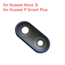 Для Huawei P Smart Plus/Nova 3i задняя камера стеклянный объектив с рамкой основная задняя камера Объектив с рамкой запасные части для ремонта 2024 - купить недорого